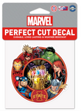 Iowa Cyclones Marvel Avengers Perfect Cut Decal 4"x4"