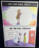 Female 50th Birthday Greeting Card Humor w/Envelope