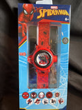 Spiderman LCD Display Projection kids Watch w/10 Different projection Images