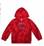 Marvel Spiderman Hoodie and Jogger Pant Set for Boys Size 4 Red
