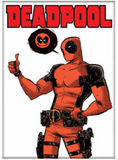 Deadpool Thumbs Up PHOTO MAGNET 2 1/2" x 3 1/2 ITEM: 71861MV Ata-boy