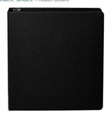 Office Depot  Durable Non-Stick 1.5” 3 Ring Binder Black New
