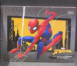 Marvel Spider-Man Drawing Paper with Scale (mm) 80 Pages + Sticker Sheet NEW