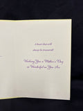 Mother's Day for Granddaughter Greeting Card w/Envelope