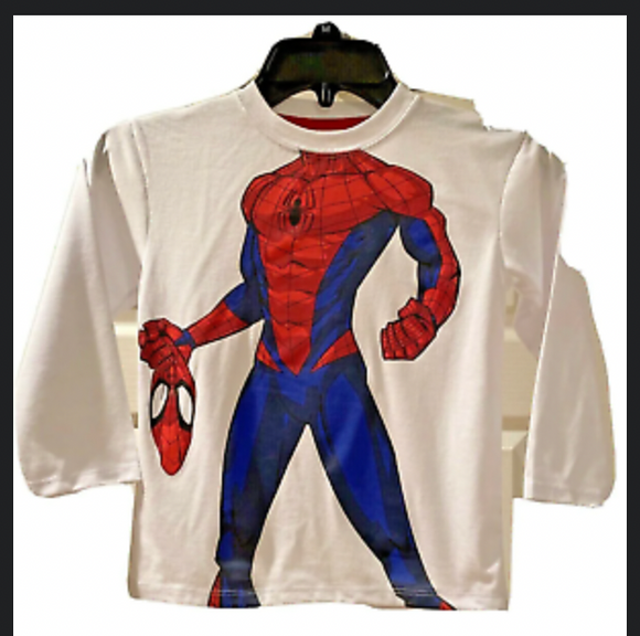 Marvel Spider-Man Long Sleeve Headless T-Shirt 3T