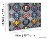 Marvel Avengers Assemble Print Wallpaper Roll 18" x 18.86' RMK12311RL