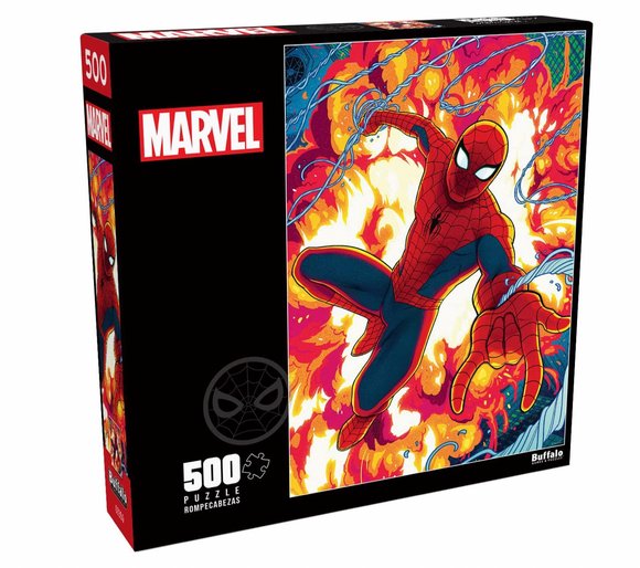 Buffalo Games - Marvel Tales Featuring Spider-Man - 500 Piece Jigsaw Puzzle