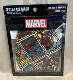 Marvel Comic Book Collage Face Mask Adult Adjustable NEW