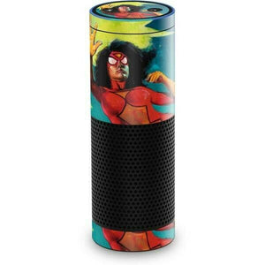 Marvel  Spider-Woman Kapow Amazon Echo Skin By Skinit NEW