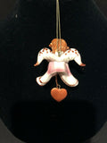 Pink Claire Prayer Angel Orn by the Encore Group made by Russ Berrie NEW