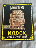 M.O.D.O.K. Ceramic Tiki Mug Bone Variant 36oz