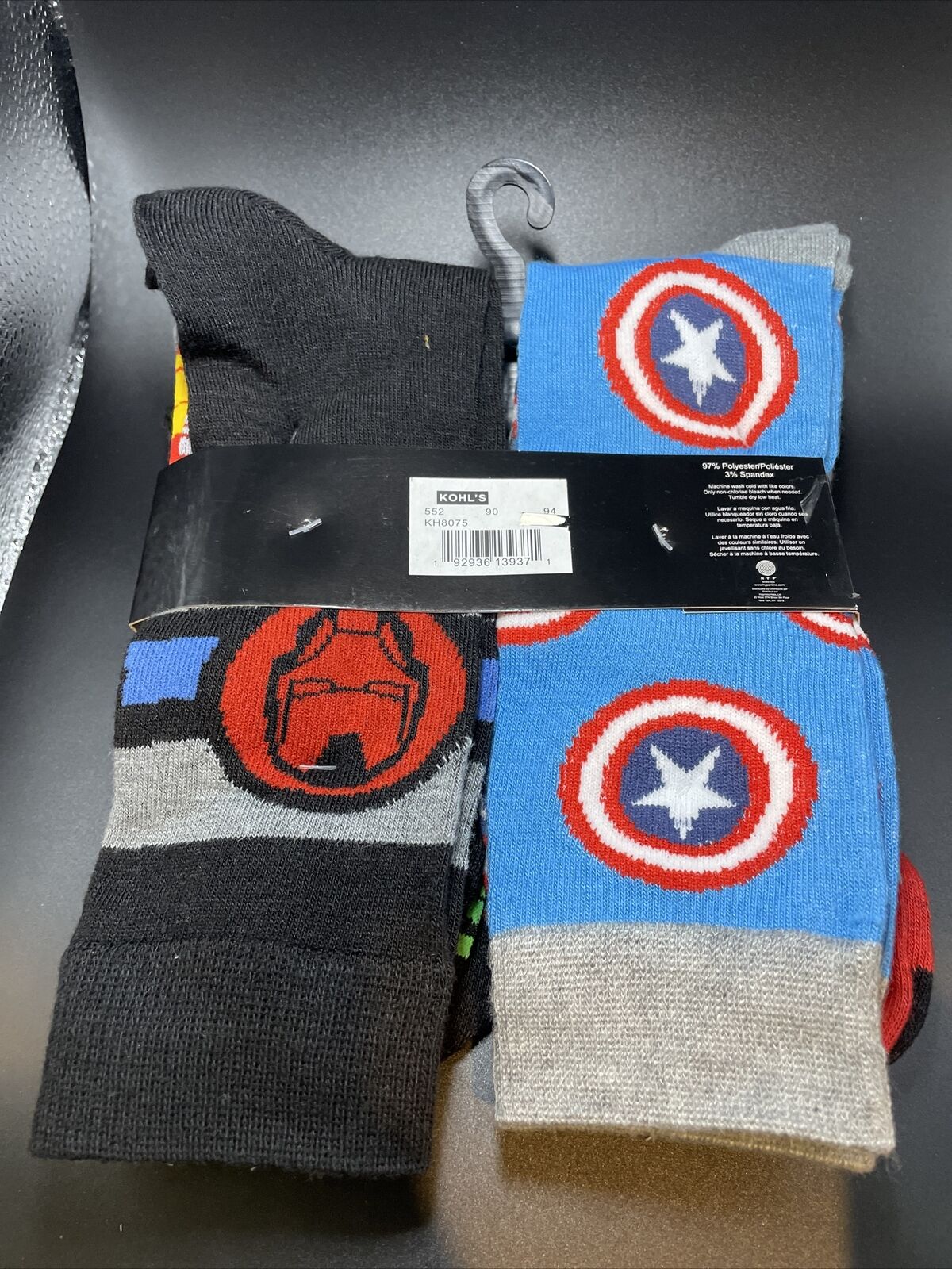 Marvel 6pair Variety Mens Socks Size 6-12 – The Odd Assortment