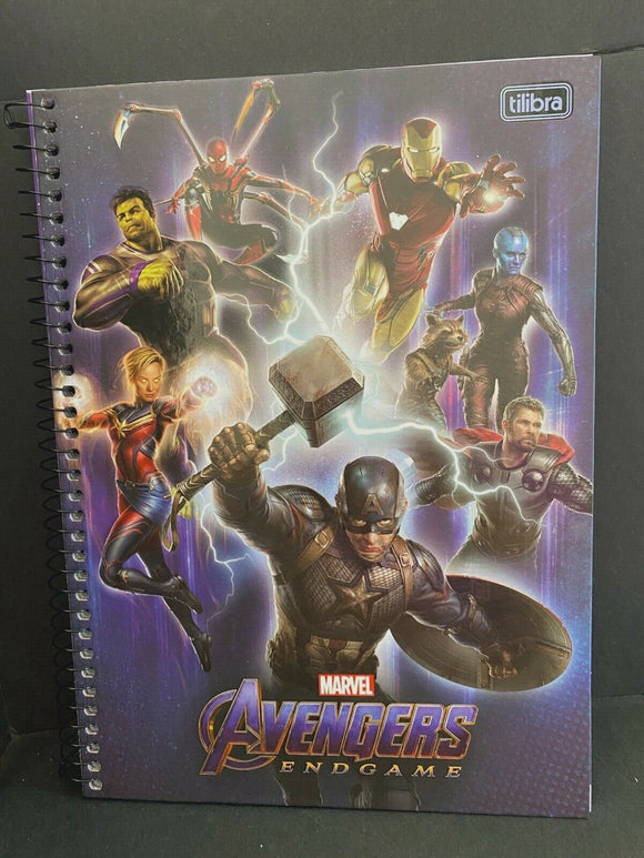 Marvel Endgame Spiral Bound Notebook Agenda 8x11