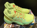 adidas x Marvel DON Issue 2 Spidy Sense Mens Glow Mint Basketball Sneaker sz 3.5