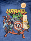 Marvel NWT Toddler 2T T-Shirt Spider Man Iron Man Captain America Hulk