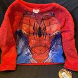 Marvel Spiderman Fleece Long Sleeve Top w/ Fleece Pants Size 2T