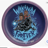 Marvel BLACK PANTHER Wakanda Forever Small Paper Plate (8) Birthday Party Cake New