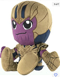 Bleacher Creatures Marvel Thanos 8" Kuricha Sitting Plush- Soft Chibi...