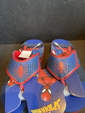 Marvel Spiderman Youth Flip Flops Size 13/1