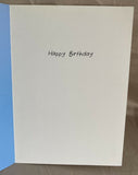 Birthday Greeting Card w/Envelope NEW
