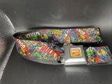 Buckle Down Retro Marvel Comics Seatbelt Closure Mens Belt WAV035