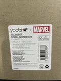 Yoobi Marvel Captain America Reporting For Duty College Ruled 100 Sheet Spiral Notebook