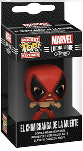 Funko - POP Keychain: Marvel Luchadores - Deadpool Brand New In Box