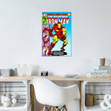 iCanvasArt Marvel Comic Book Iron Man Cover Issue 126 MRV31  Canvas Only