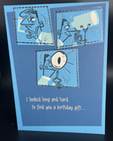Funny Birthday Greeting Card w/Envelope