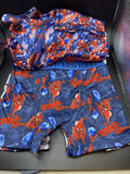 Marvel Spiderman Assorted Moisture Wick 7 Pairs Boxer Briefs Boys Size 4