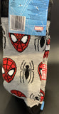 Marvel Spiderman Pose & Logo 2Pairs Mens Socks Size 6-12