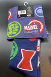 Marvel Mens Avengers Heroes Symbols Crew Sock & Bandana Combo New