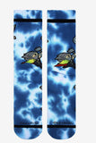 Marvel Thor Chibi Tie Dye Crew Mens Socks Size 6-12