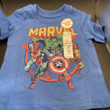 Marvel NWT Baby Boy 6M T-Shirt Spider Man Iron Man Captain America Hulk Clothes