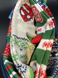 Marvel Spiderman Assorted Christmas 5Pack Socks Kids Sz 6-8.5