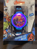 Marvel Avengers Flashing LCD Youth Watch Accutime NEW