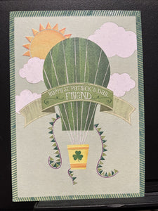 For Friend St. Patrick's Day Greeting Card w/Envelope