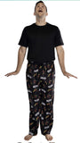 Marvel Mens Iron Man Allover  Print Lounge Pajama Pants XXXL