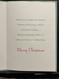 Merry Christmas Father Greeting Card w/Envelope