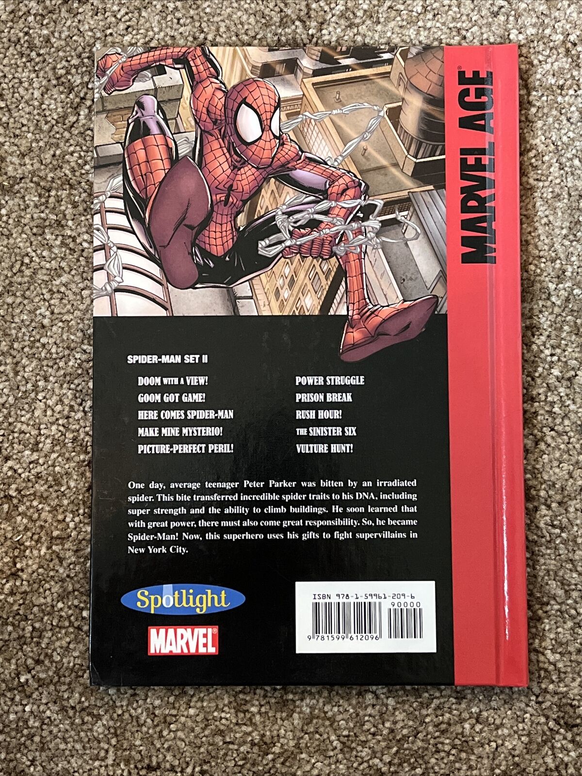 Marvel Age Spider-Man Goom Got Game! Library Binding Stan, Parker, Jef –  The Odd Assortment