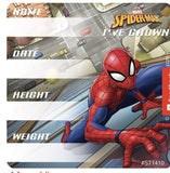 100 Smile Makers Marvel Spider-man I’ve Grown Stickers