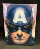 Marvel Comics Avengers Captain America Character Portrait Magnet Blue 2.5" x3"