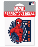 Houston Astros Marvel Avengers Perfect Cut Decal 4"x4"