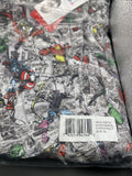 Marvel Mens' The Avengers Vintage Superhero Comic Sleep Pajama Pants Size XL