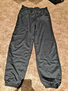 VKM Venus Adult Small Black Elastic Baseball Pants NEW