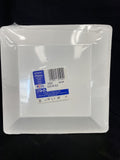 Religious 'Blessings Blue' Large 10 1/4” Square Paper Plates (8ct)