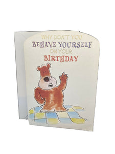 Happy Birthday Greeting Card w/Envelope Designer Greetings NEW