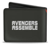 Marvel Avengers Assembly Group Pose Buckle Down Bifold Wallet