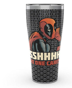 Tervis Dead Pool Shhhh No One Cares 30oz Stainless Steel Tumbler