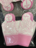 Pack of 24 Pieces of Favor Pails with Pink Cross - Amscan